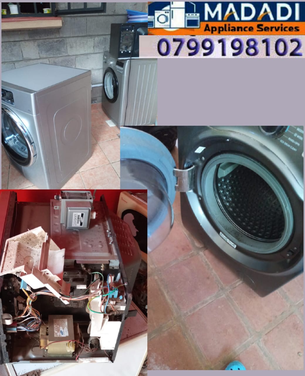 Samsung washing machine repairs 0799198102